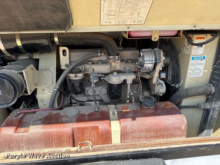 image for item MS9973 1997 Ingersoll Rand P185WJD air compressor