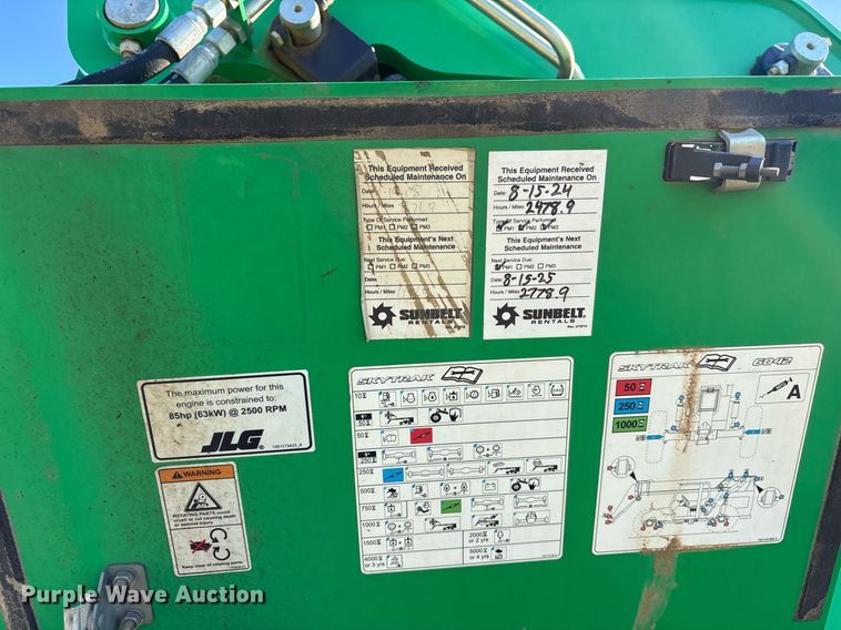 image for item ND9710 2015 JLG 6042 telehandler