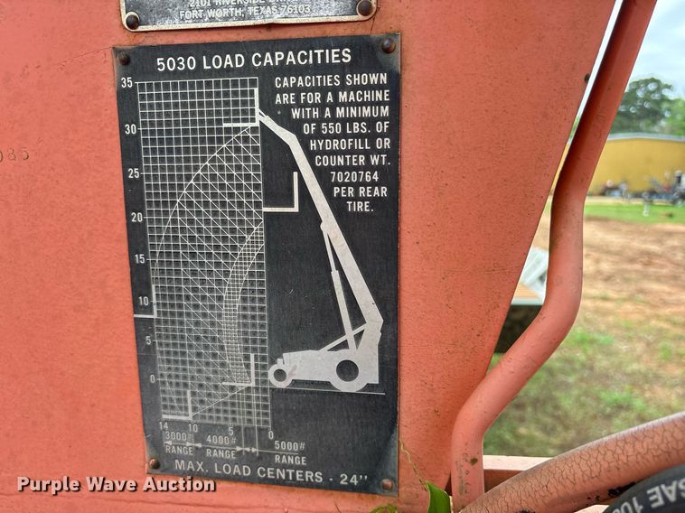 image for item ND9714 Skytrak 5030 Super 302 telehandler