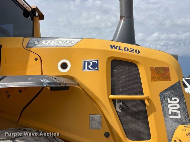 image for item ND9716 2012 Volvo L70G wheel loader