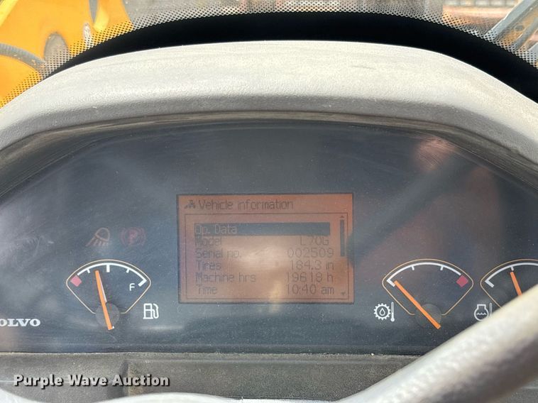 image for item ND9716 2012 Volvo L70G wheel loader