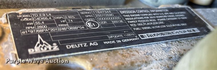 image for item ND9762 2016 Husqvarna FS7000D concrete saw