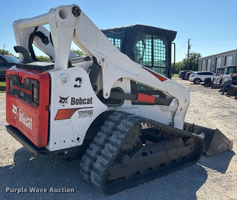 image for item ND9766 2022 Bobcat T870 tracked skid steer loader