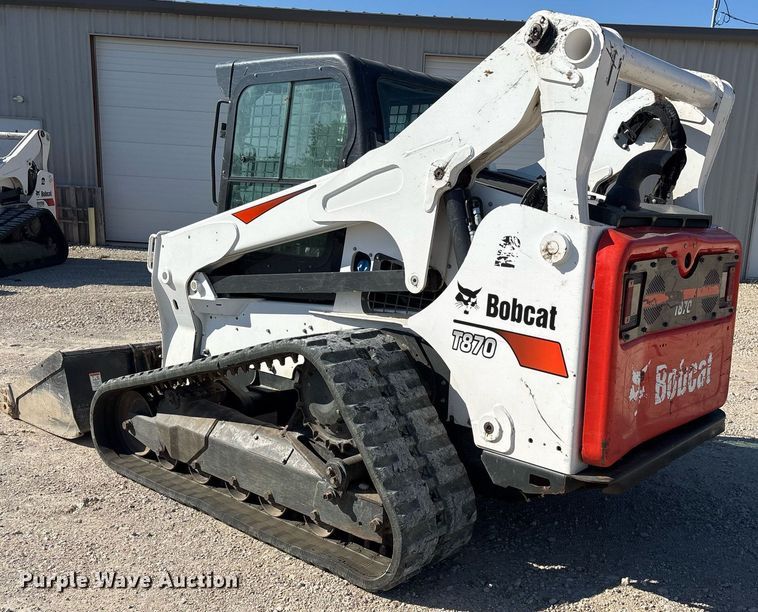 image for item ND9766 2022 Bobcat T870 tracked skid steer loader