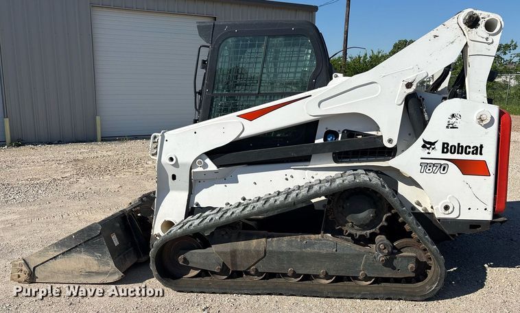 image for item ND9766 2022 Bobcat T870 tracked skid steer loader