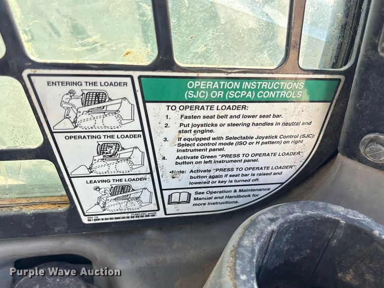 image for item ND9766 2022 Bobcat T870 tracked skid steer loader