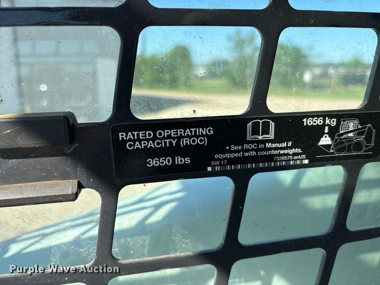 image for item ND9766 2022 Bobcat T870 tracked skid steer loader