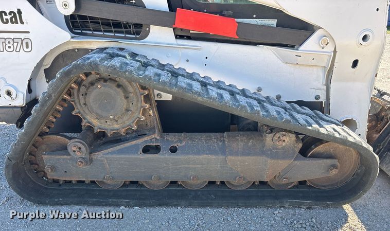 image for item ND9766 2022 Bobcat T870 tracked skid steer loader