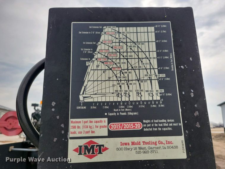 image for item NV9774 2000 International 4700 utility / service truck