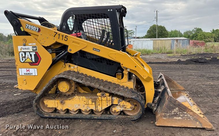 image for item OB9684 2021 Caterpillar  289D3 tracked skid steer loader