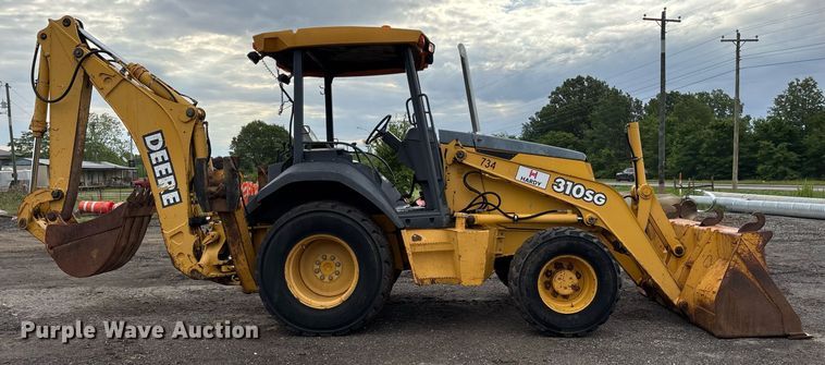 image for item OB9686 2003 John Deere 310SG backhoe