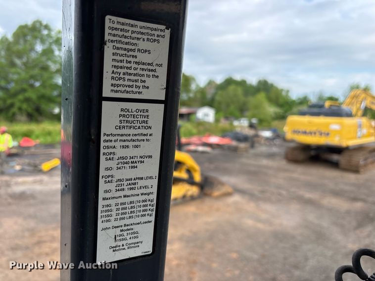 image for item OB9686 2003 John Deere 310SG backhoe