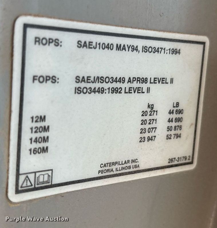 image for item OB9690 2010 Caterpillar 140M motor grader