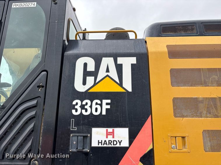 image for item OB9692 2018 Caterpillar 336F excavator