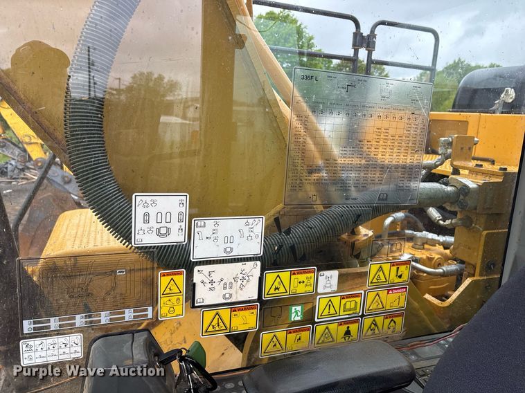 image for item OB9692 2018 Caterpillar 336F excavator