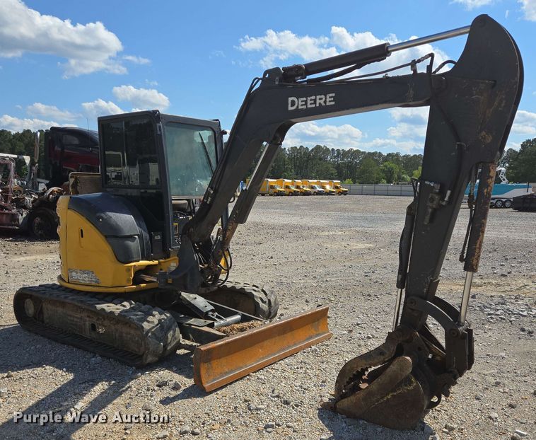 image for item YA0535 2022 John Deere 50G mini excavator