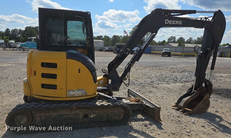 image for item YA0535 2022 John Deere 50G mini excavator