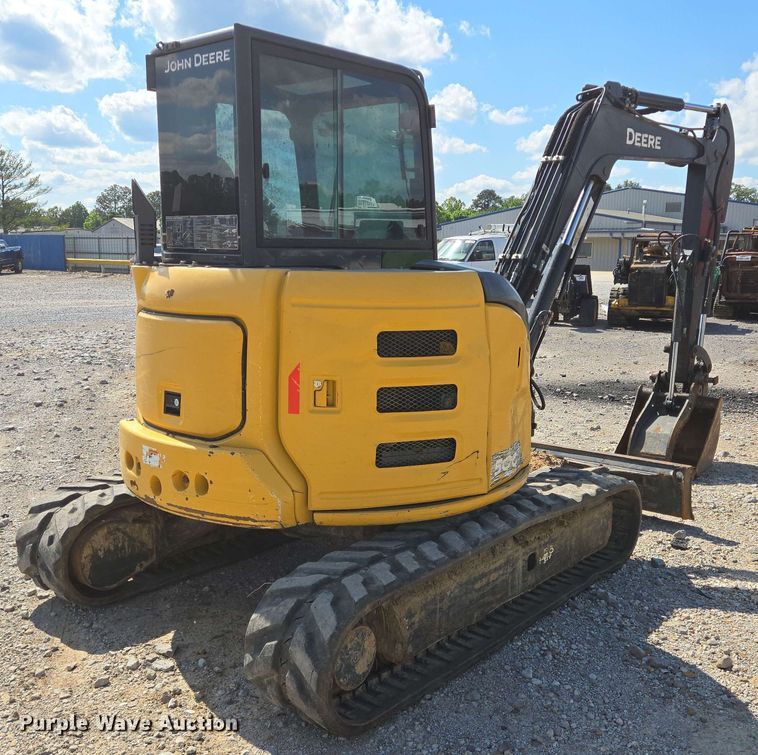 image for item YA0535 2022 John Deere 50G mini excavator