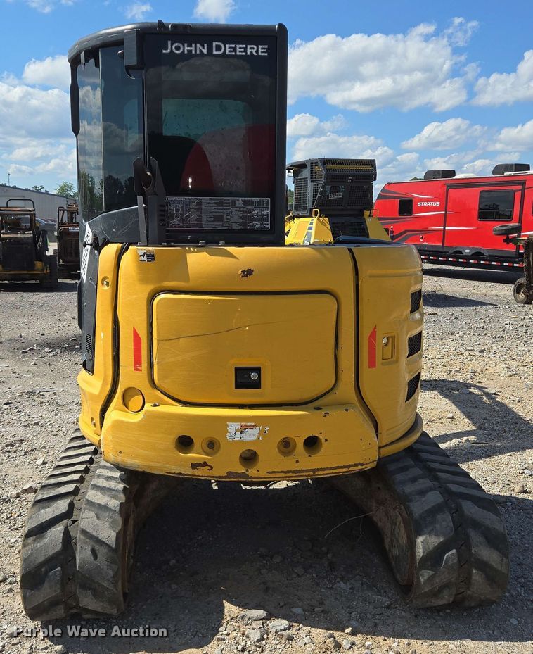 image for item YA0535 2022 John Deere 50G mini excavator