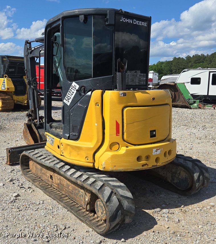 image for item YA0535 2022 John Deere 50G mini excavator