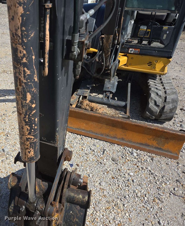 image for item YA0535 2022 John Deere 50G mini excavator