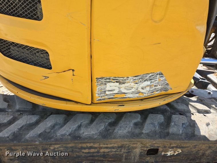 image for item YA0535 2022 John Deere 50G mini excavator