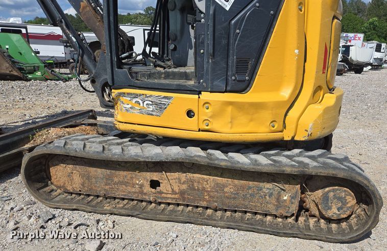 image for item YA0535 2022 John Deere 50G mini excavator
