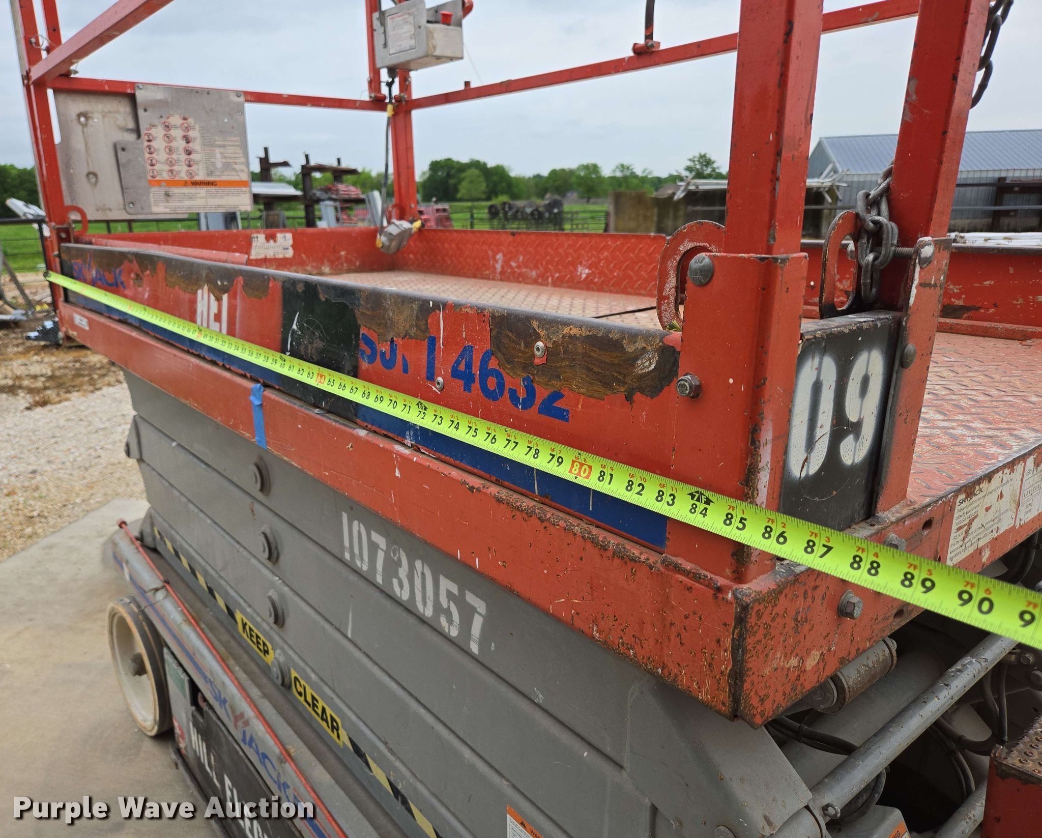 2008 Skyjack SJ4632 scissor lift in Farmington, AR | Item
