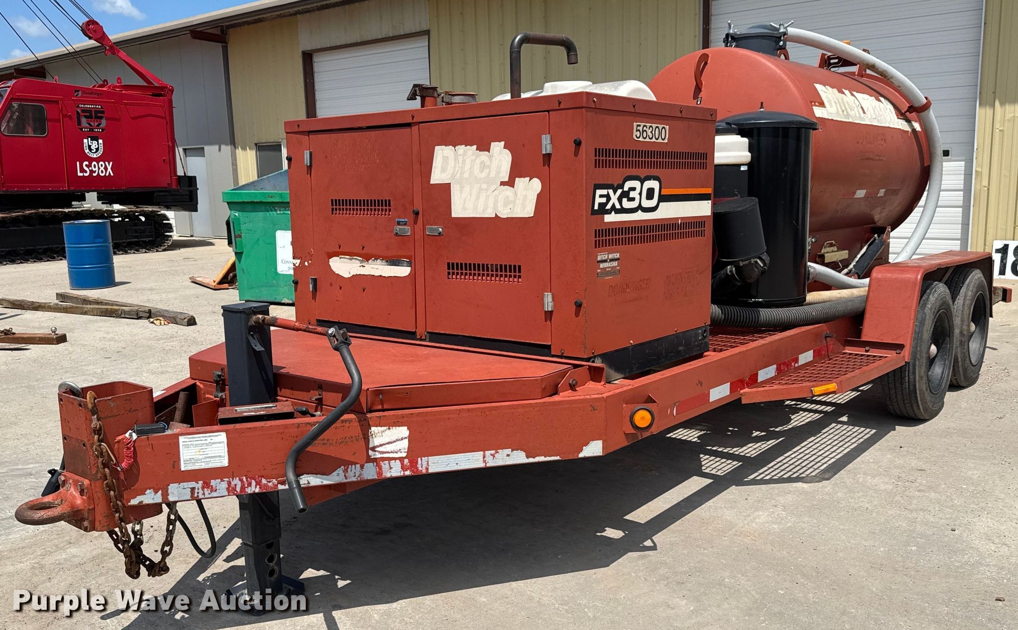2002 Ditch Witch FX30 vacuum excavator in Wichita, KS | Item