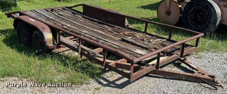 image for item DO0886 Shop built utility trailer