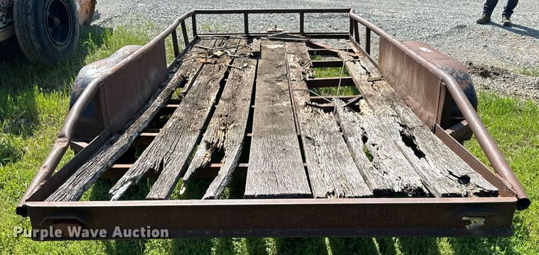 image for item DO0886 Shop built utility trailer