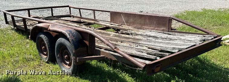 image for item DO0886 Shop built utility trailer