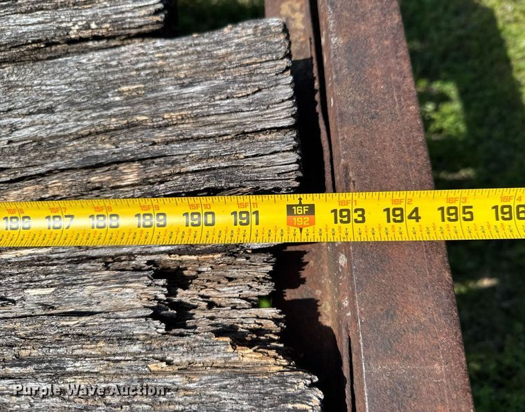 image for item DO0886 Shop built utility trailer