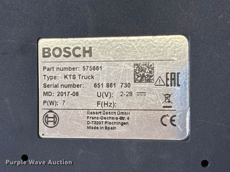 image for item DO0891 Bosch DCU 100 diagnostic scanner