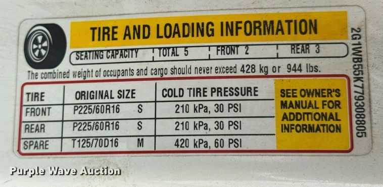 image for item DO0992 2007 Chevrolet Impala LS 