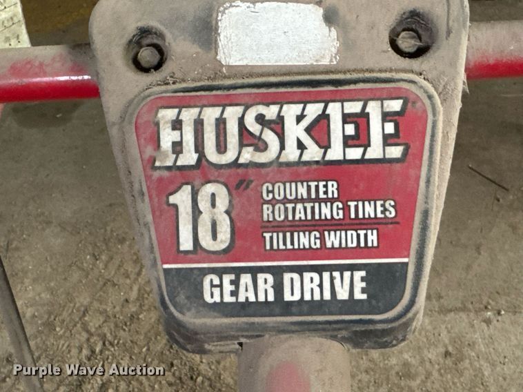 image for item DO0996 Huskee rear tine tiller