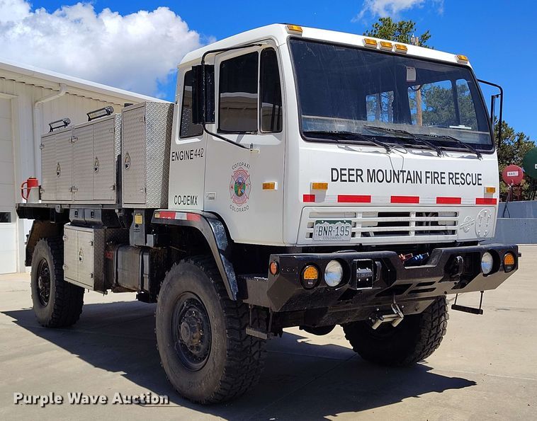 image for item DP4924 1997 Bae Systems M1078 brush fire truck