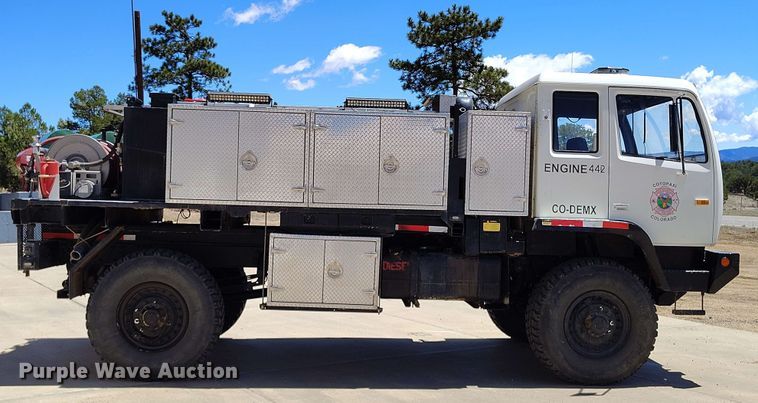 image for item DP4924 1997 Bae Systems M1078 brush fire truck