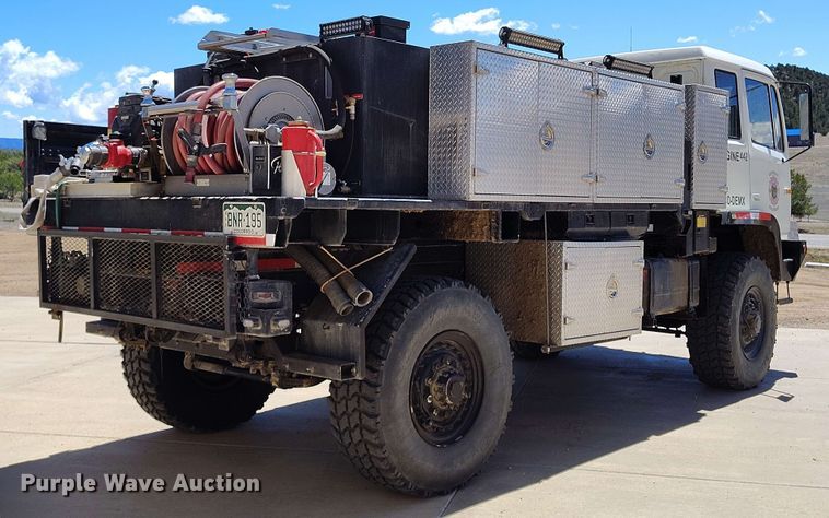 image for item DP4924 1997 Bae Systems M1078 brush fire truck