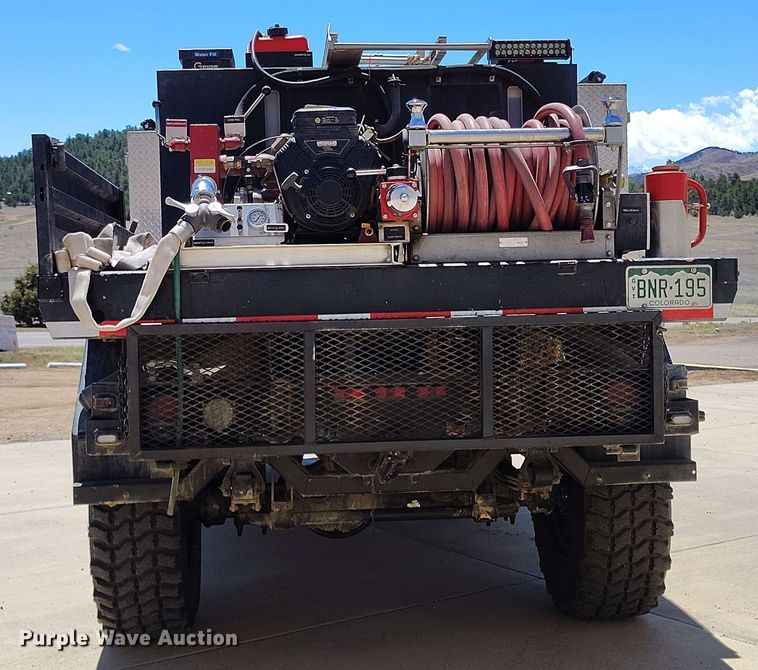 image for item DP4924 1997 Bae Systems M1078 brush fire truck