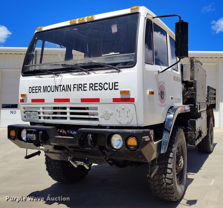 image for item DP4924 1997 Bae Systems M1078 brush fire truck