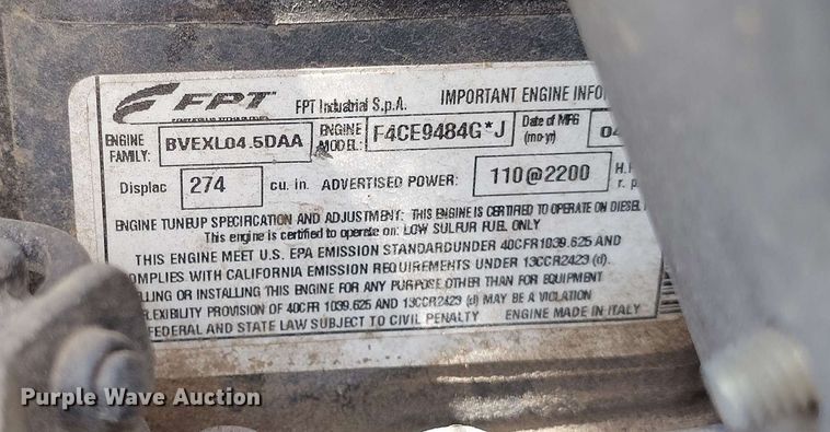 image for item DP4939 2013 New Holland TS6.110 MFWD tractor