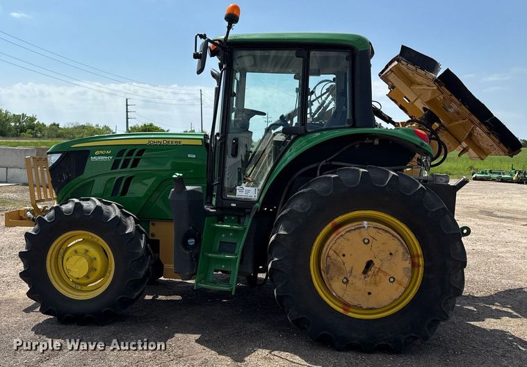 image for item DS4288 2016 John Deere 6110M MFWD tractor