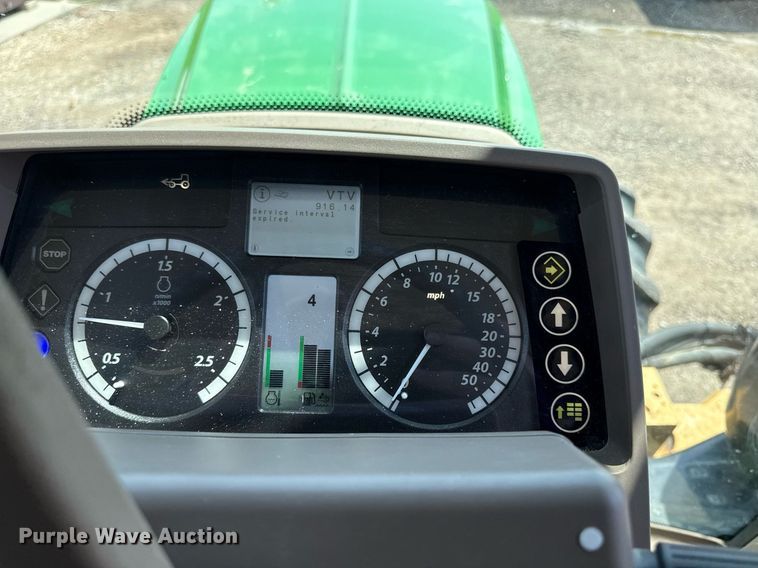 image for item DS4288 2016 John Deere 6110M MFWD tractor