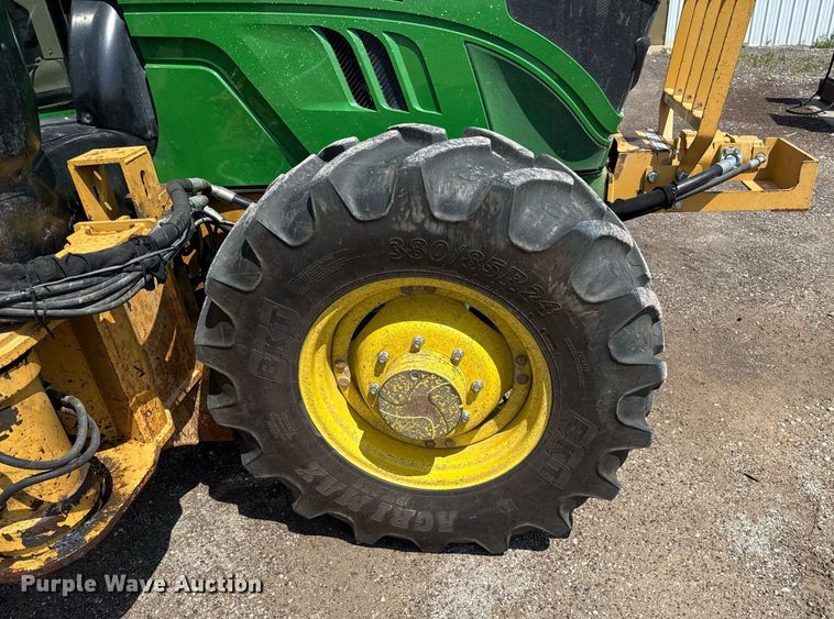 image for item DS4288 2016 John Deere 6110M MFWD tractor