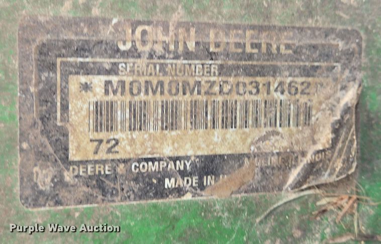 image for item DT4862 John Deere 997 ZTrak ZTR lawn mower