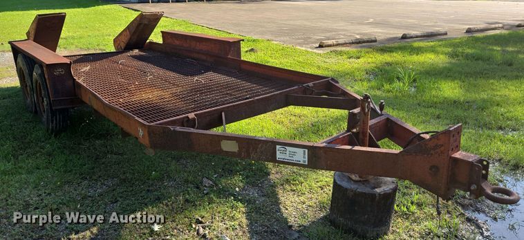 image for item DT4866 1985 Belshe equipment trailer