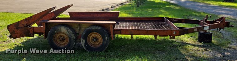 image for item DT4866 1985 Belshe equipment trailer
