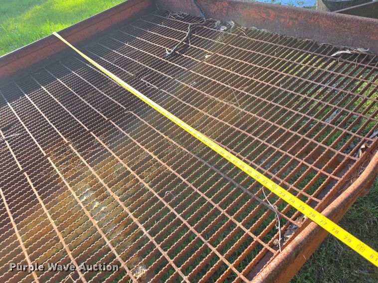 image for item DT4866 1985 Belshe equipment trailer