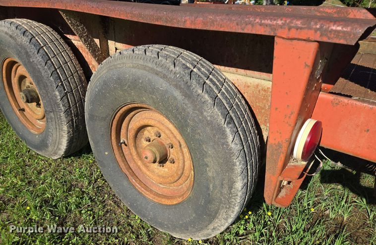 image for item DT4866 1985 Belshe equipment trailer